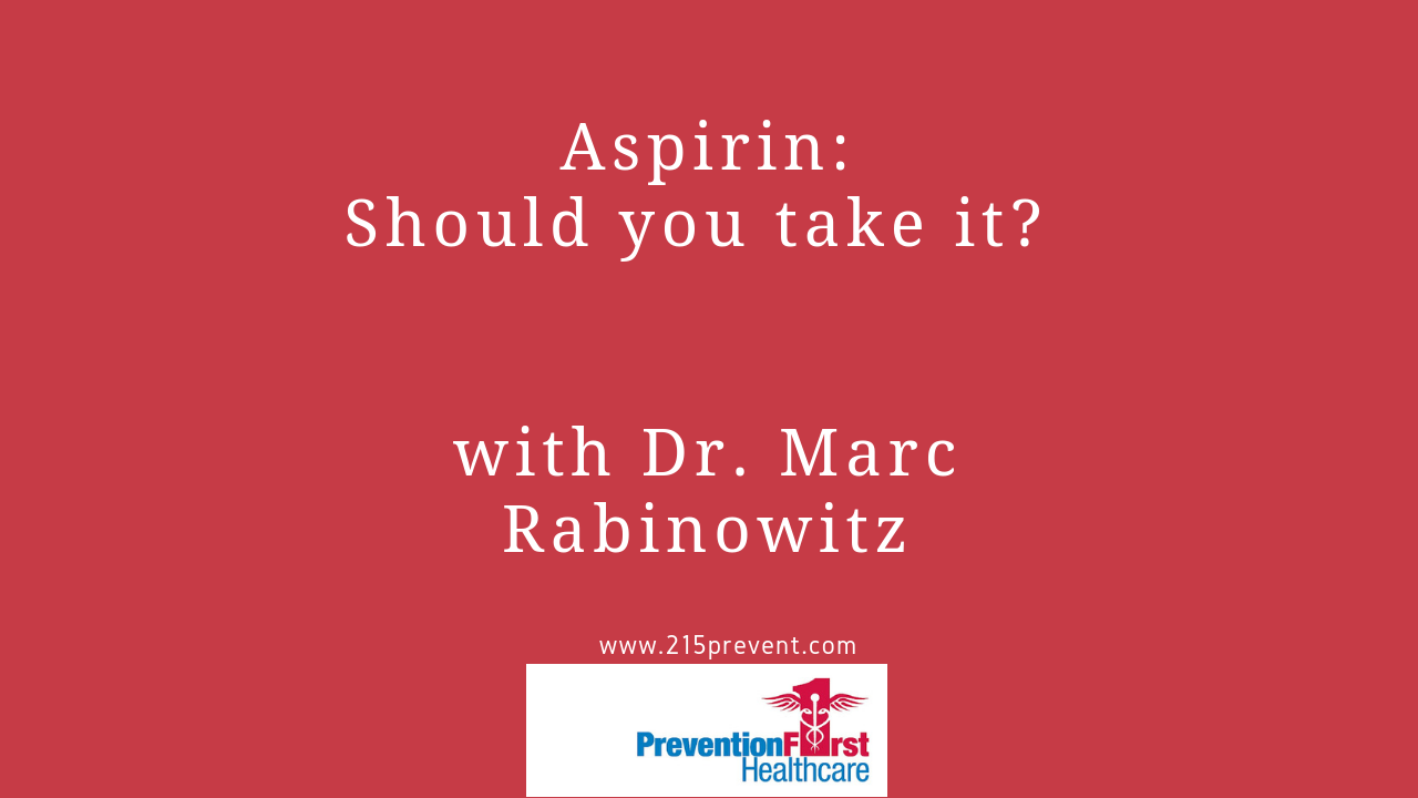 Taking Aspirin Prevent Heart Attack Prevention First Healthcare