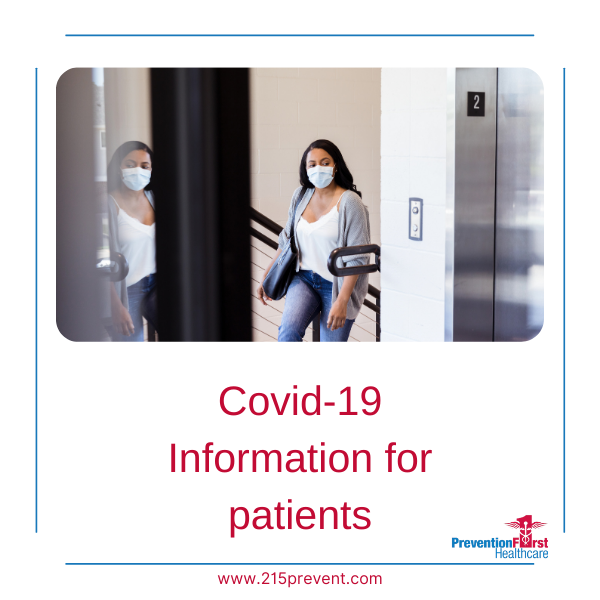 Covid-19 information for patients