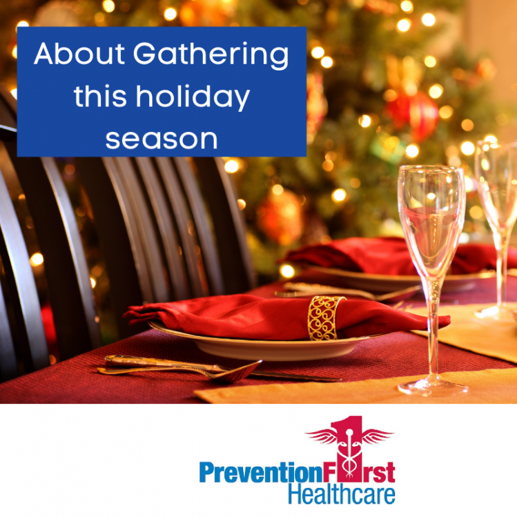 about gathering this holiday season