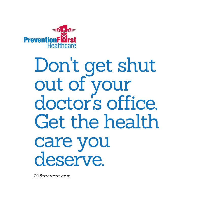 don't get shut out of your doctor's office